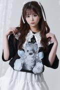TRAVAS TOKYO (トラバス トーキョー) 天使クマTシャツ Black