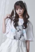 TRAVAS TOKYO (トラバス トーキョー) 天使クマTシャツ White