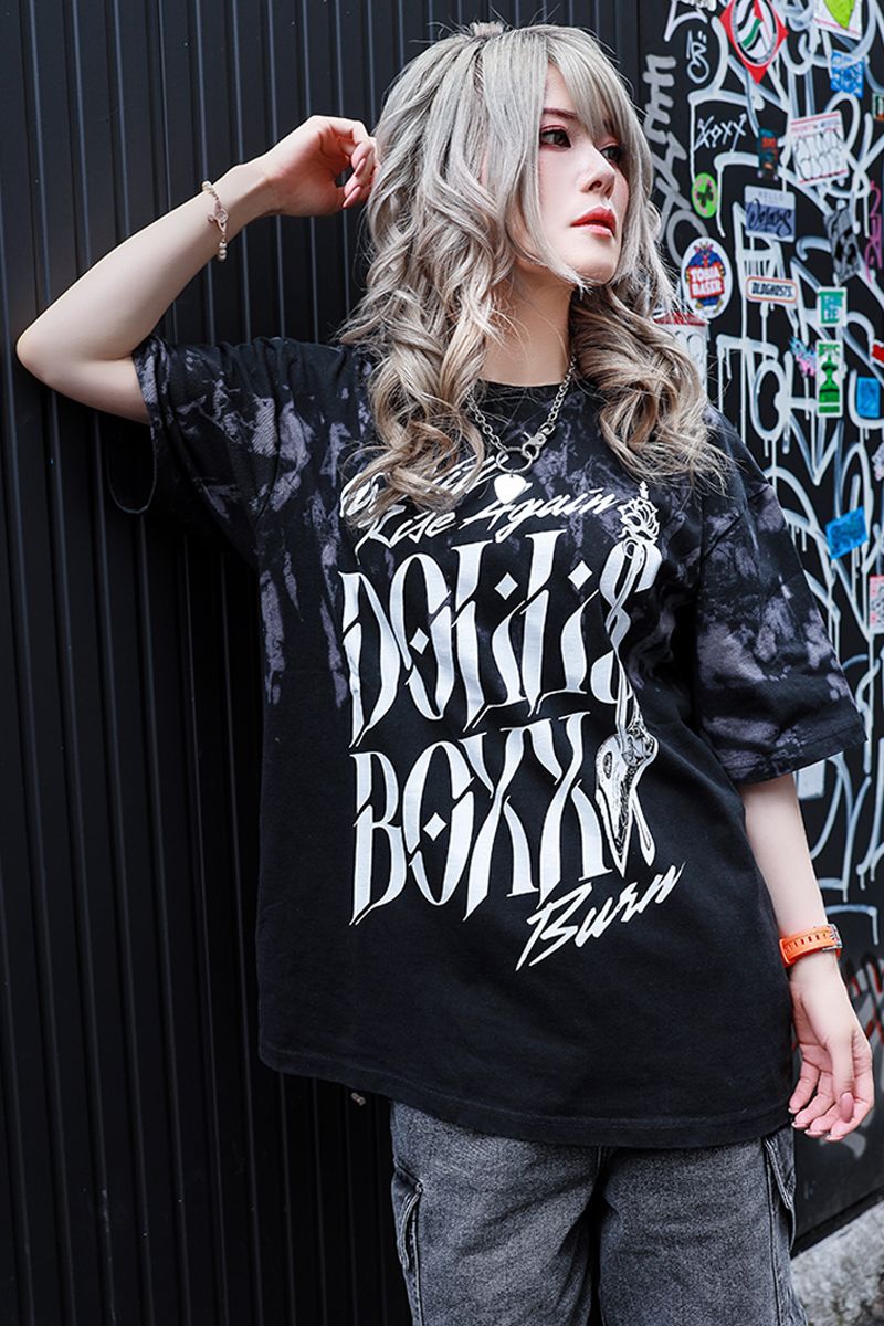 DOLL$BOXX×ゲキクロ コラボ・Tシャツ-Splash