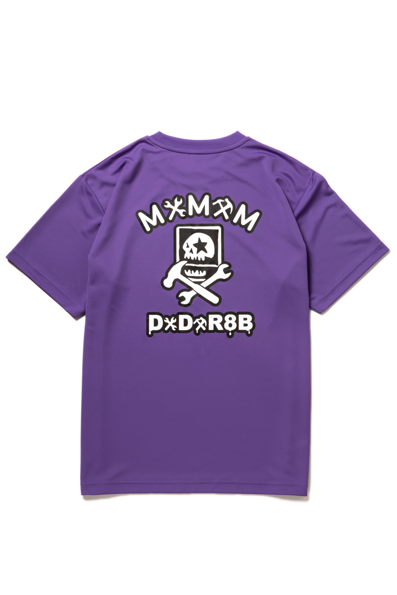 MAGICAL MOSH MISFITS (マジカルモッシュミスフィッツ) MAGICAL 工具 MISFITS TEE (DRY) PURPLE