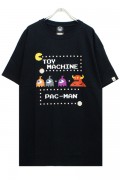 TOY MACHINE PTM19ST04 PACMAN PACMONSTER SECT ST BLACK