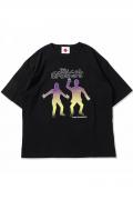 PUNK DRUNKERS（パンクドランカーズ）コミカルブラザーズBIG.TEE - BLACK
