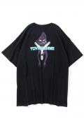 TOY MACHINE (トイマシーン) SLING SHOT SS TEE BLACK