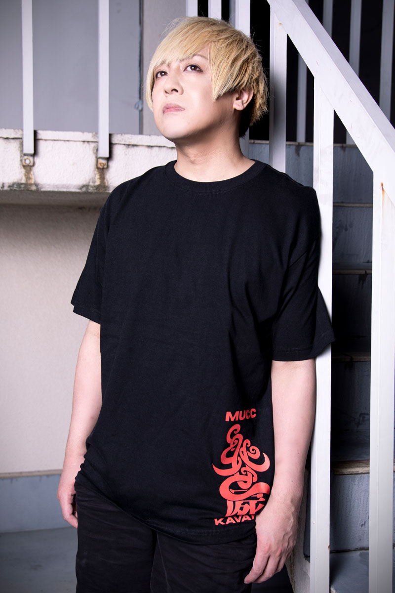 MUCC×KAVANE Clothing×ゲキクロ SPECIALコラボ Tシャツ RED