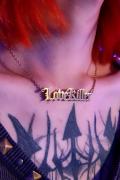 LOVE KILLER(ラブキラー) CLASSIC "lovekiller" logo necklace GOLD