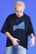 BAD BOY (バッドボーイ) PARODY LOGO WAPPEN TEE BLACK