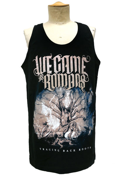 WE CAME AS ROMANS Tracing Back Roots Black TankTop