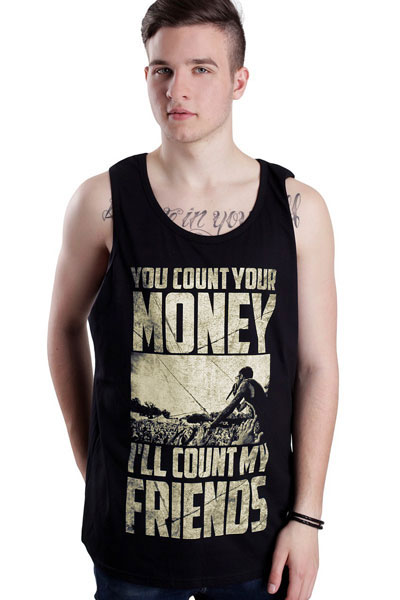 MEMPHIS MAY FIRE Richer Black Tank Top