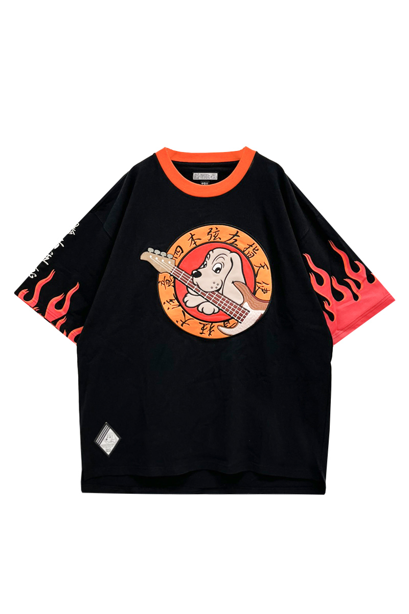わかざえもん×GALFY×GEKIROCK CLOTHING 四本弦左指天使 Tee わかざえもん×GALFY×GEKIROCK CLOTHING 四本弦左指天使 Tee