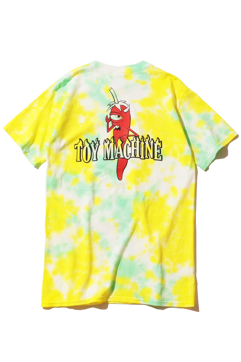 TOY MACHINE (トイマシーン) DESIGN PRINT TEE  LEMON