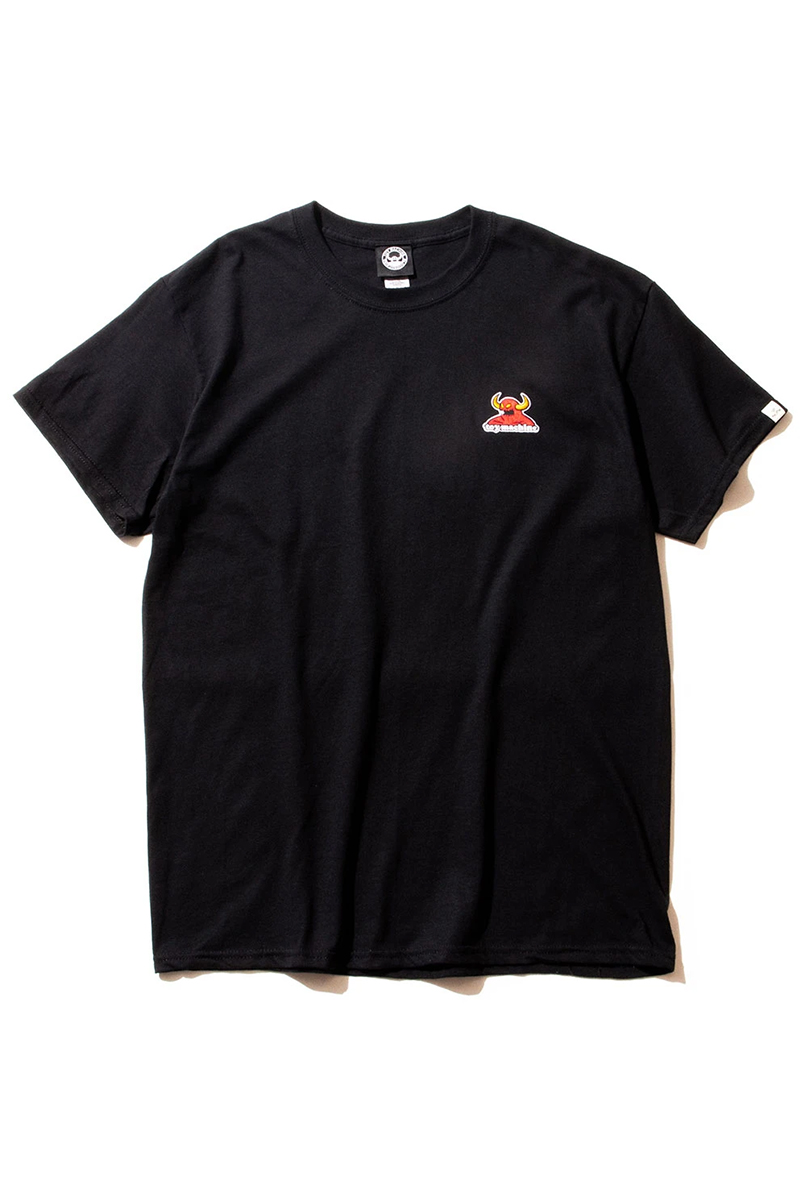 TOY MACHINE (トイマシーン) TOYMONSTER EMB SS TEE BLACK