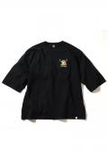 TOY MACHINE MONSTER 3/4 SLEEVE TEE-BLACK