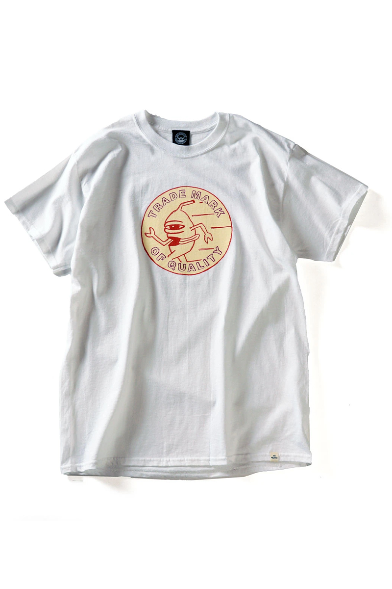 TOY MACHINE SECT MARK PRINT SS TEE - WHITE