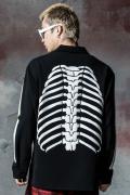 glamb(グラム) Skelton Shirt / スケルトンシャツ Black