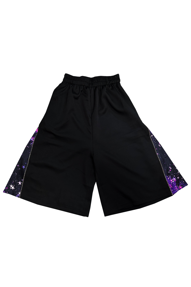 NieR (ニーア) SIDE ZIP WIDE PANTS 【PURPLE STARS】