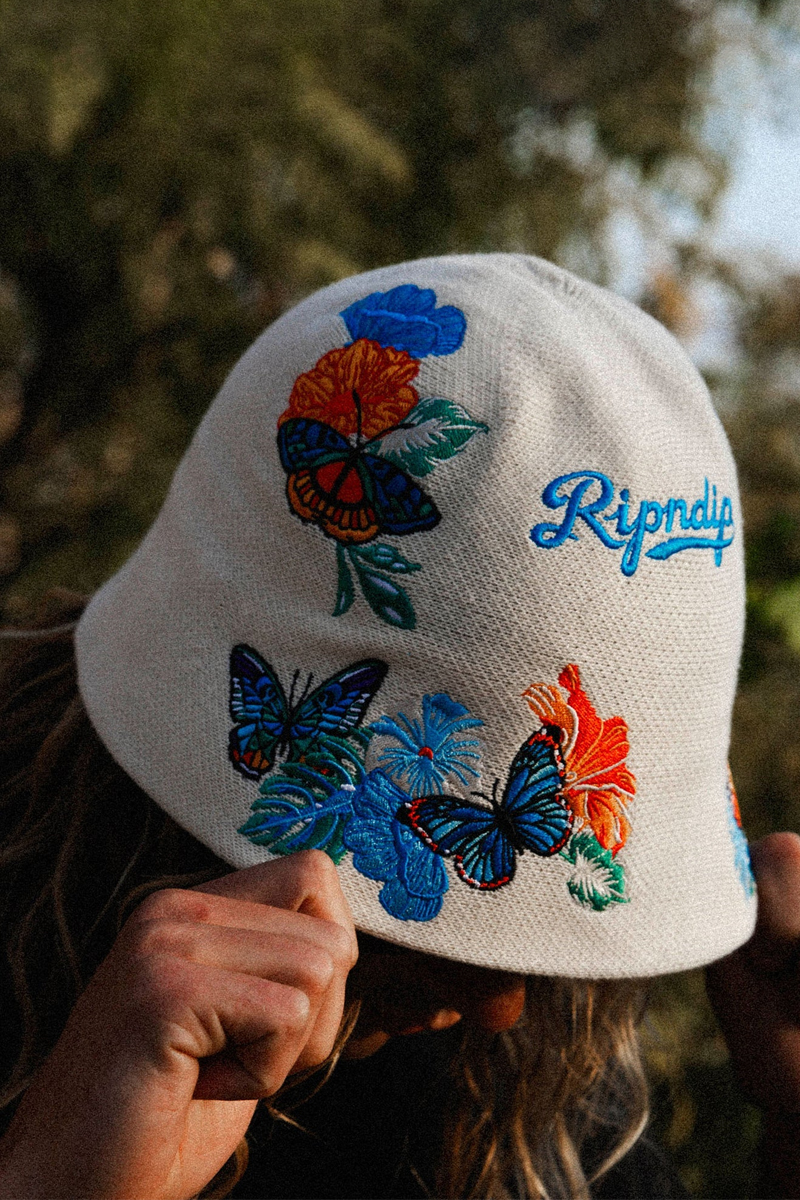 RIPNDIP (リップンディップ) LOS RIPNDIP CROCHET BUCKET HAT