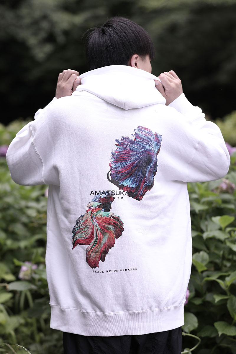 アマツカミ 遭逢／Encounter Hoodie WHITE