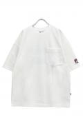 FILA FFM9802 ユニセックス クルーネックシャツ WHITE
