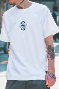 Subciety (サブサエティ) PROVIDENCE TEE WHITE/BLACK