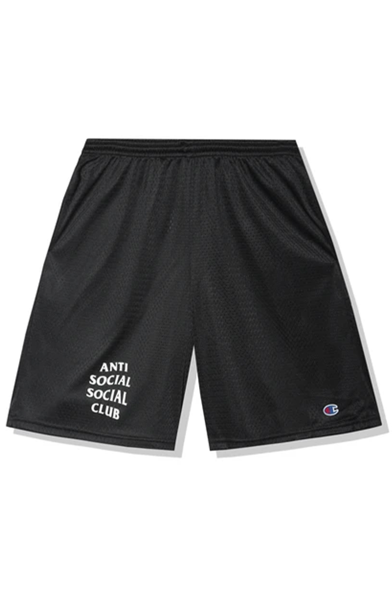 Anti Social Social Club Sports Black Shorts
