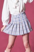 TRAVAS TOKYO【トラバストーキョー】Check pleated skirt BLUE