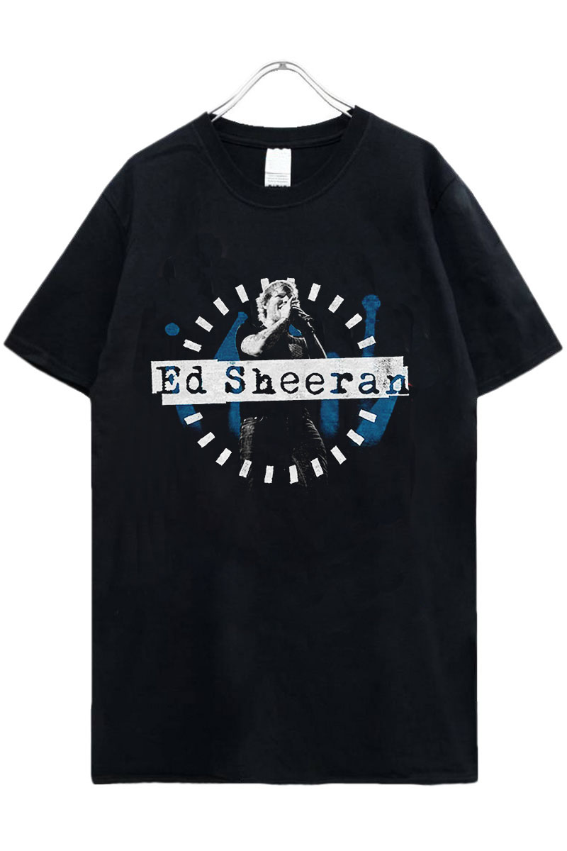 Ed Sheeran Unisex Tee: Dashed Stage Photo