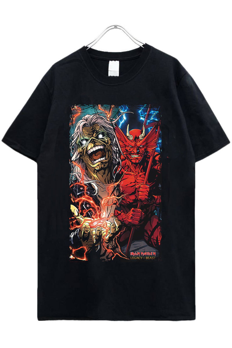 IRON MAIDEN Unisex Tee: Duality