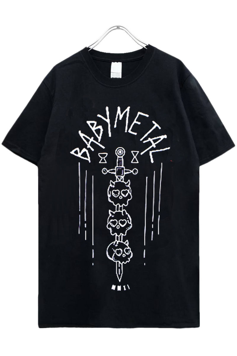 BABYMETAL Unisex Tee: Skull Sword