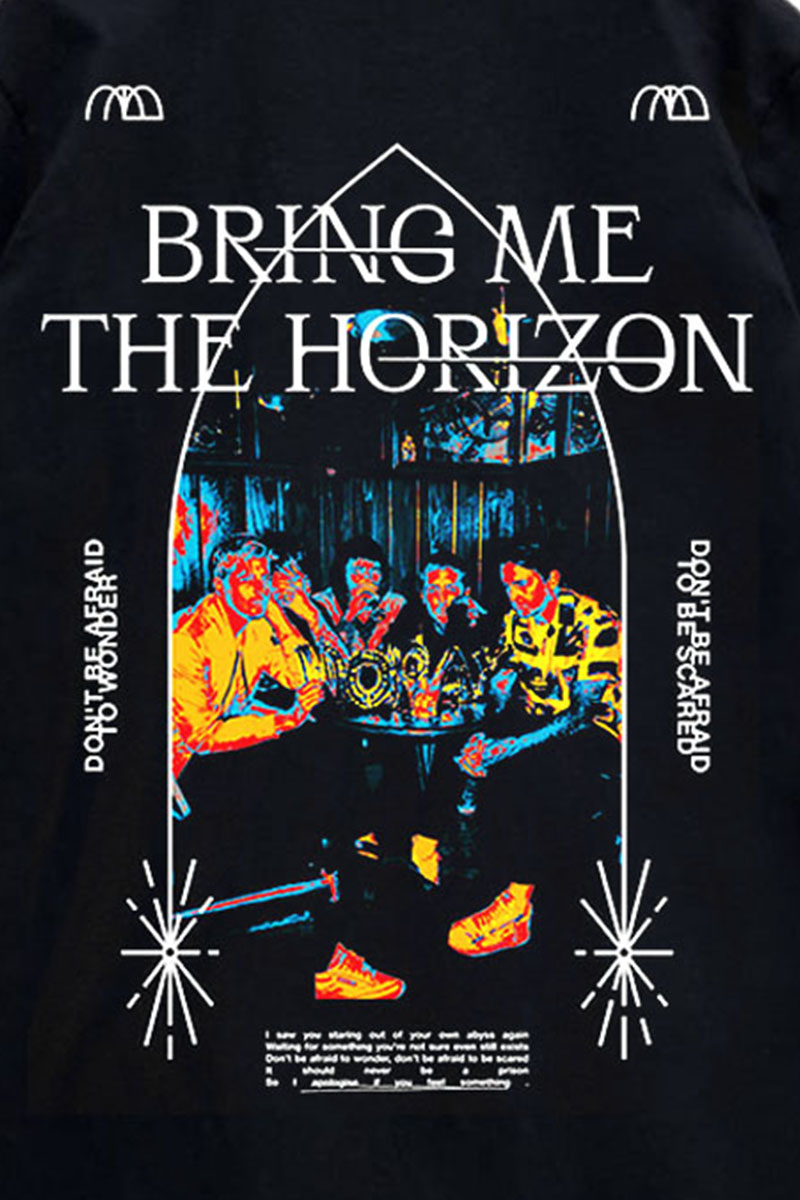 送料無料 新品 Bring Me The Horizon 長袖 ツアー Tシャツ
