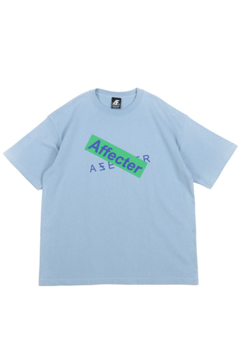 AFFECTER (アフェクター) TAG Tee BLUE