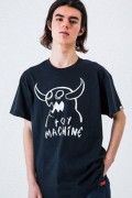 TOY MACHINE TMP19ST28 MONSTER MARKED SS TEE - BLACK