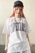 LONELY論理 LONELY UNIV TEE white