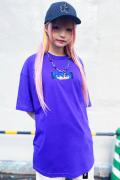 LONELY論理 BLUE EYEZ TEE purple