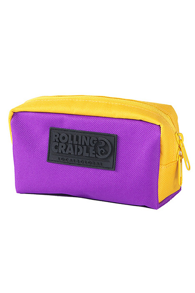 ROLLING CRADLE COMPACT POUCH / Purple