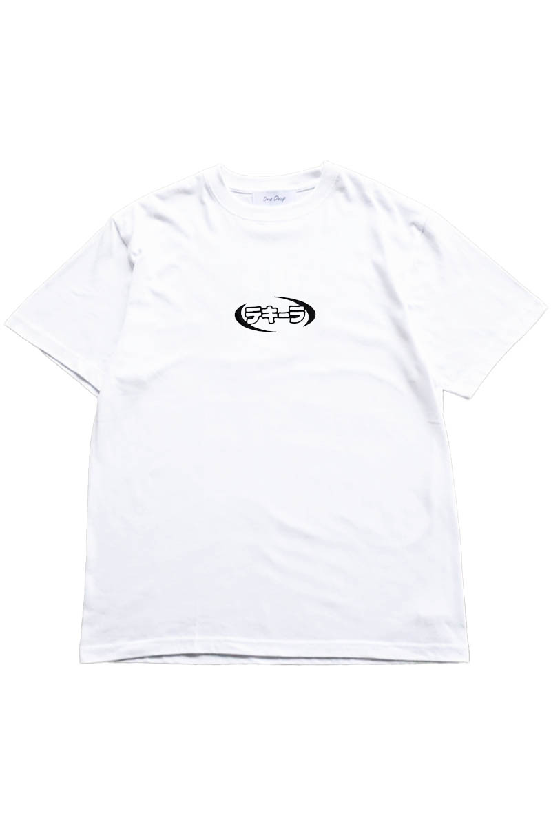 One Drop(ワン・ドロップ) ふくだテキーラ刺繍Tshirt - White