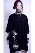 【予約商品】 KAVANE Clothing "Fame"OVERSIZE CUTSEW - Black
