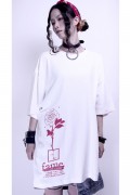 【予約商品】 KAVANE Clothing "Fame"OVERSIZE CUTSEW - White