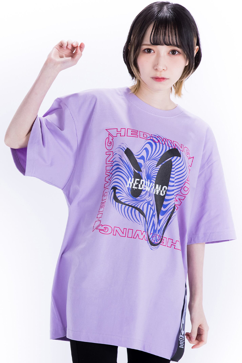 HEDWiNG (ヘドウィグ) Chaos Smile T-Shirt LAVENDER