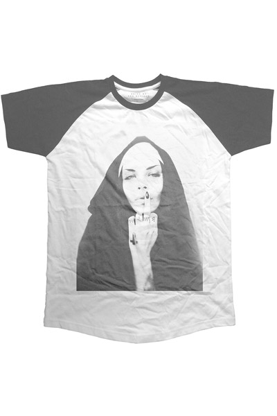 BRING ME THE HORIZON NUN RAGRAN T-SHIRT