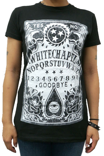 WHITECHAPEL Ouija Black Girl T-Shirt
