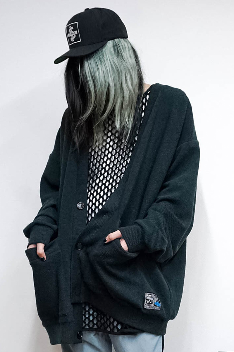 SLEEPING TABLET(スリーピング・タブレット) LIBRARY [ CARDIGAN ] GREEN