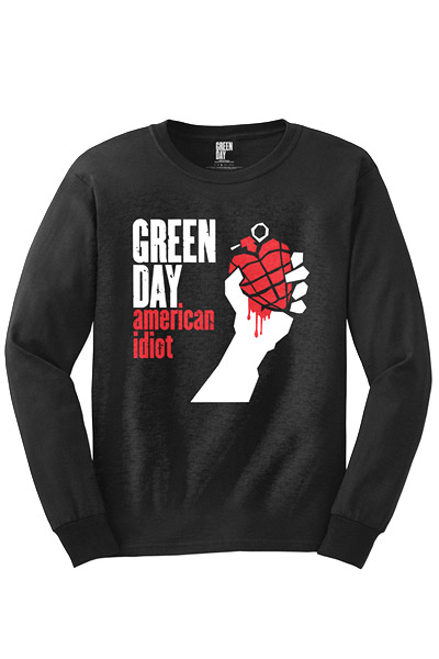 GREEN DAY American Idiot Long Sleeve T-Shirt