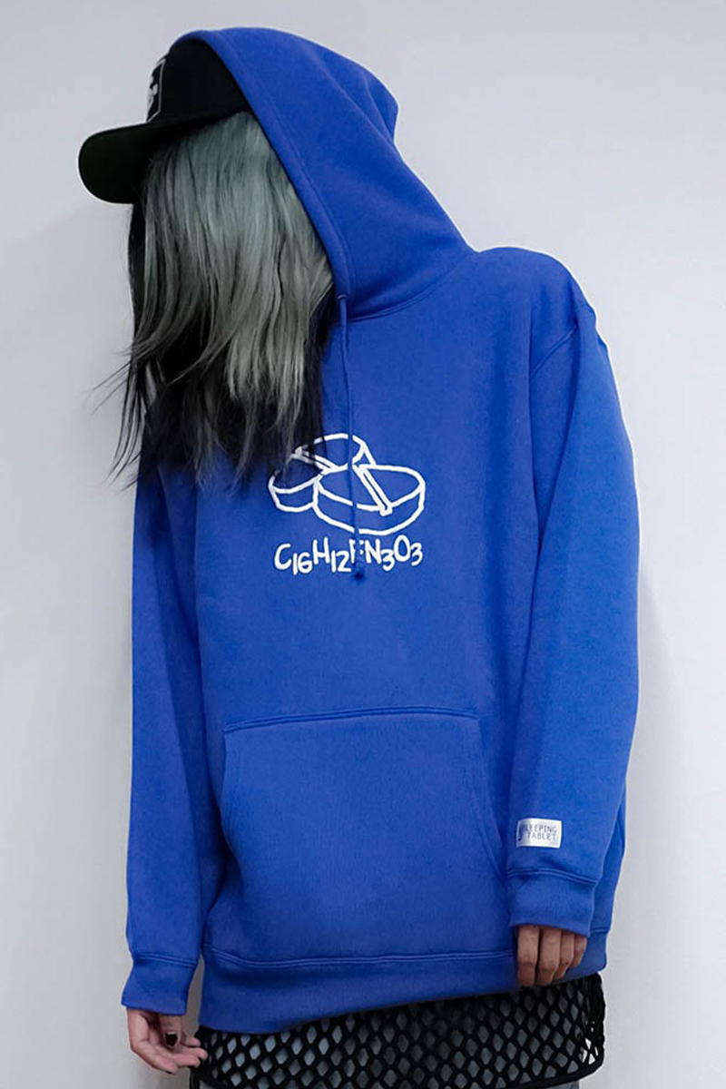 SLEEPING TABLET(スリーピング・タブレット) DOODLE [ PULLOVER ] BLUE
