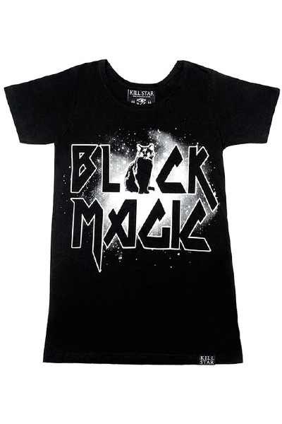 KILL STAR CLOTHING BLACK MAGIC GIRLS T-SHIRT [B]