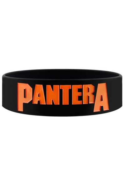 PANTERA LOGO RUBBER BAND