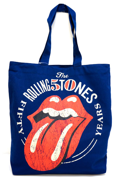 ROLLING STONES 50th Anniversary Cotton Tote Bag