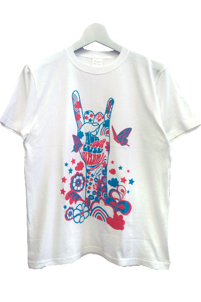 モーモールルギャバン 【Tour2015】ハンドTシャツ 白