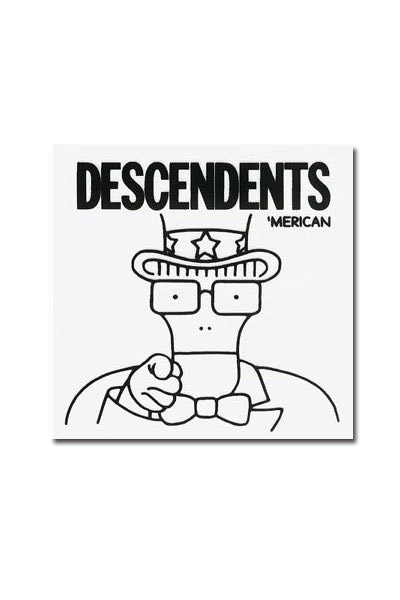 DESCENDENTS Merican Clear Sticker