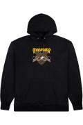 ANTIHERO×THRASHER EAGLEGRAM HOODIE BLACK