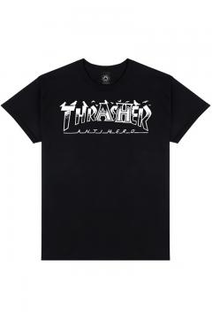 THRASHER (スラッシャー) TH8301 MAG LOGO LONG TEE BLK/WHT THRASHER (スラッシャー) TH8301 MAG LOGO LONG TEE BLK/WHT
